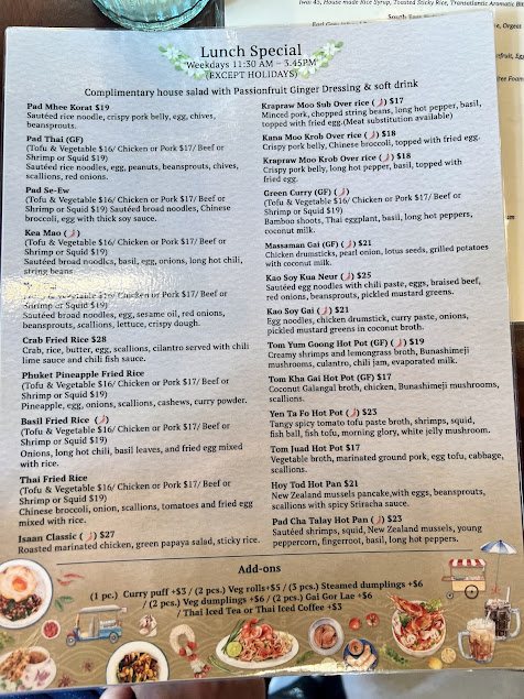 Mitr Thai Menu, Prices, Hours & Location | Taste The Best Thai Food ...
